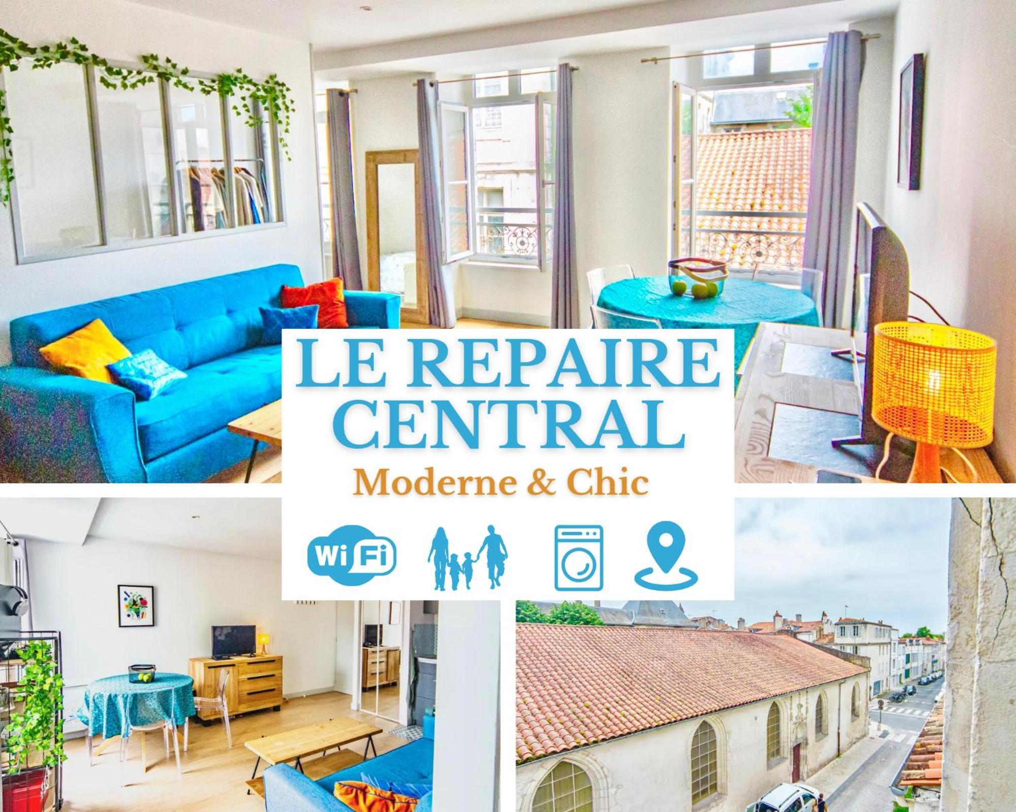 Repaire Central - Chic & Moderne - Wifi Gratuit - Parfaitement Equipe - Centre-Ville Historique Ла-Рошель Экстерьер фото